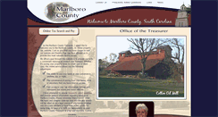 Desktop Screenshot of marlborocountytax.com